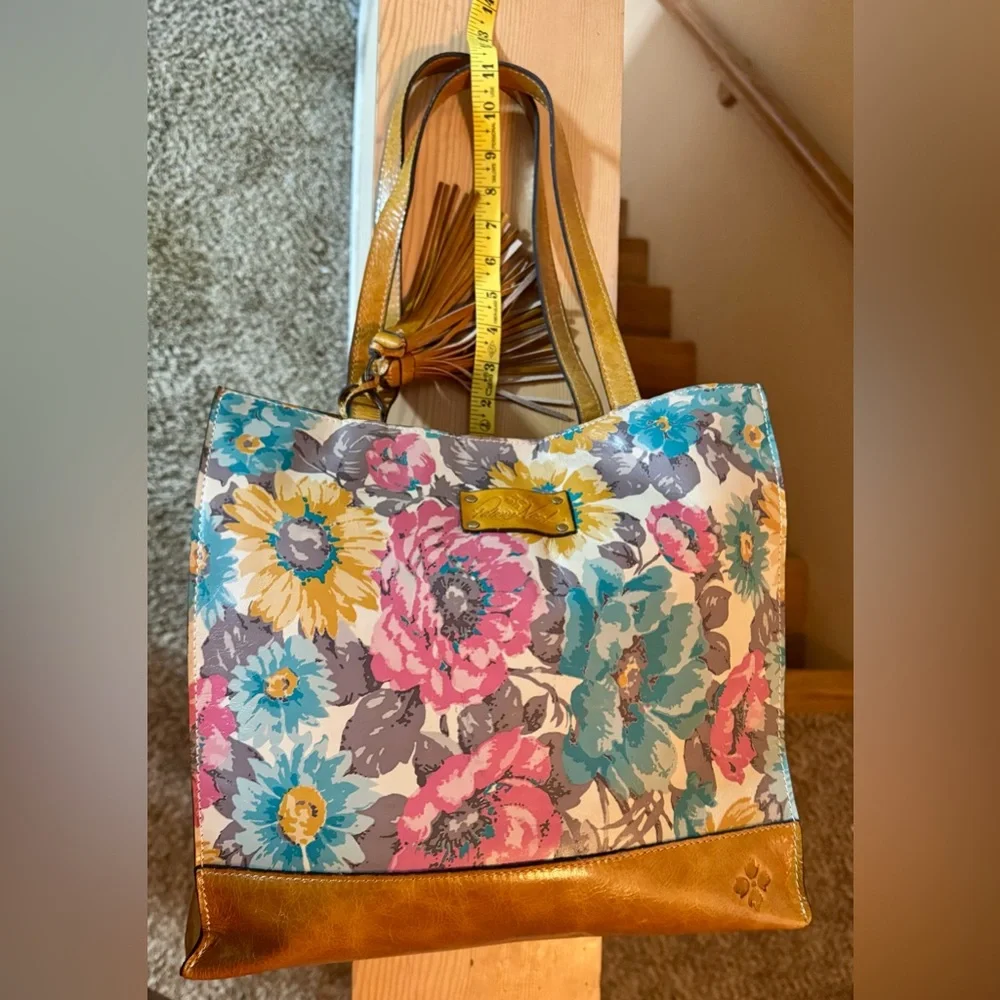 Patricia Nash First Bloom Leather Tote — New With Tags — Never Carried - Picture 7 of 14